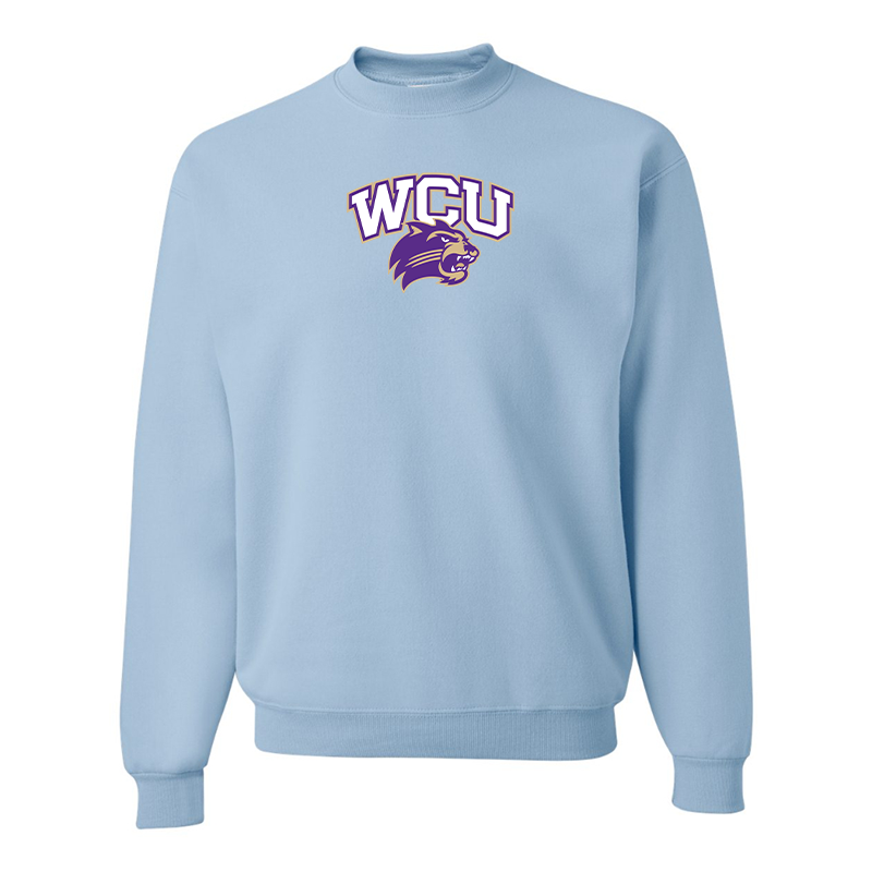 Men's Western Carolina Catamounts JERZEES NuBlend Crewneck Sweatshirt